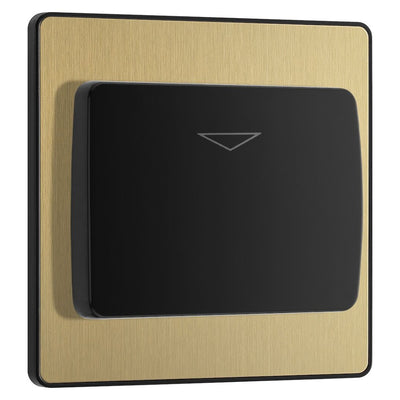 BG Evolve Satin Brass Key Card Switch PCDSBKYCSB