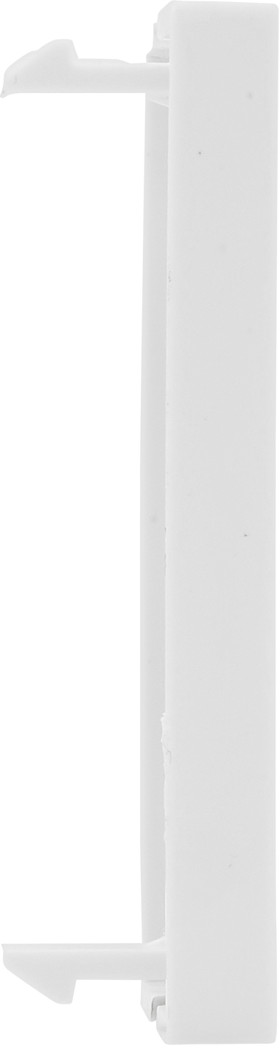 BG EMBLK1W Euro Module Blank Plate (1pcs) - White by British General (BG-EMBLK1W)