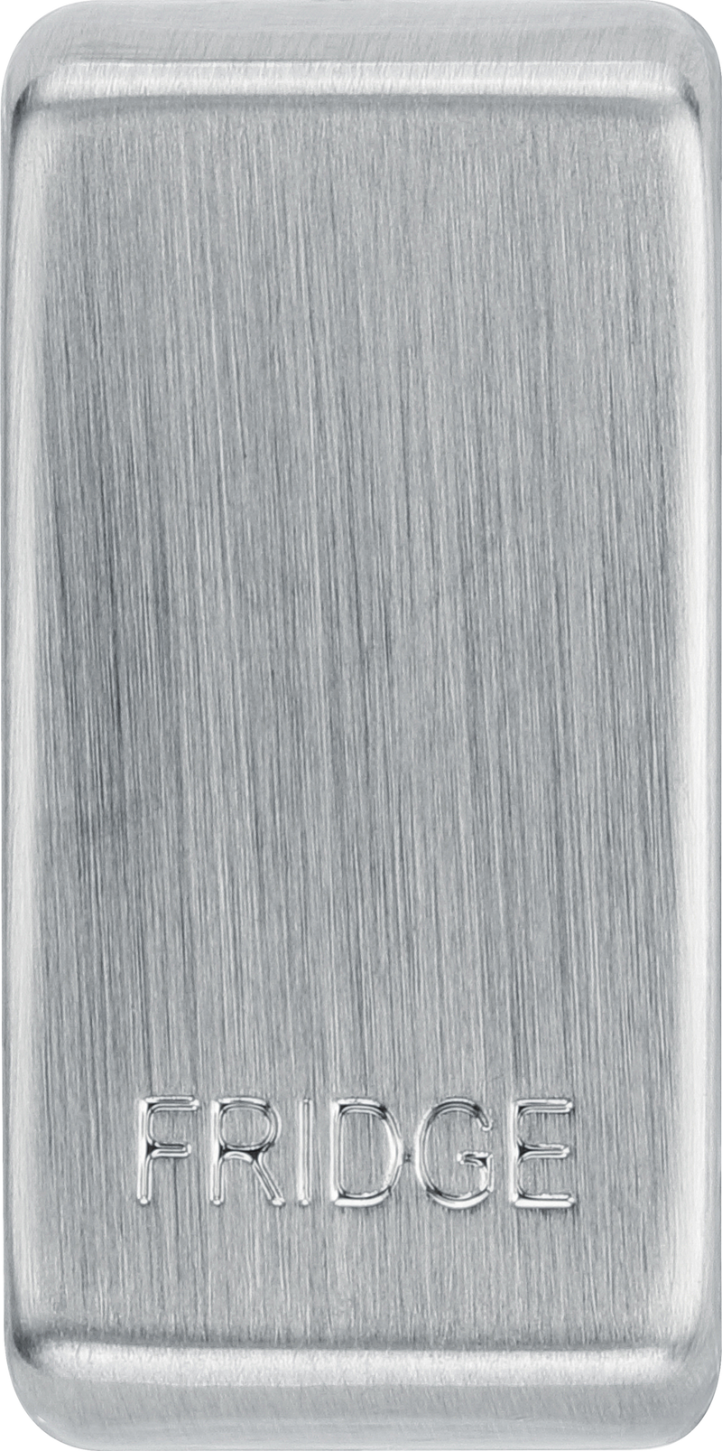 BG Electrical RRFDBS Nexus Grid Brushed Steel Rocker Fridge