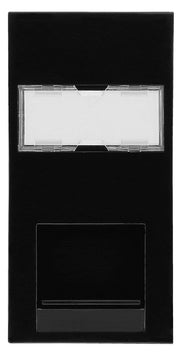 BG Nexus Black EMRJ45C5EB CAT5E RJ45 Outlet Euro Module IDC Data Socket Ethernet by British General (BG-EMRJ45C5EB)