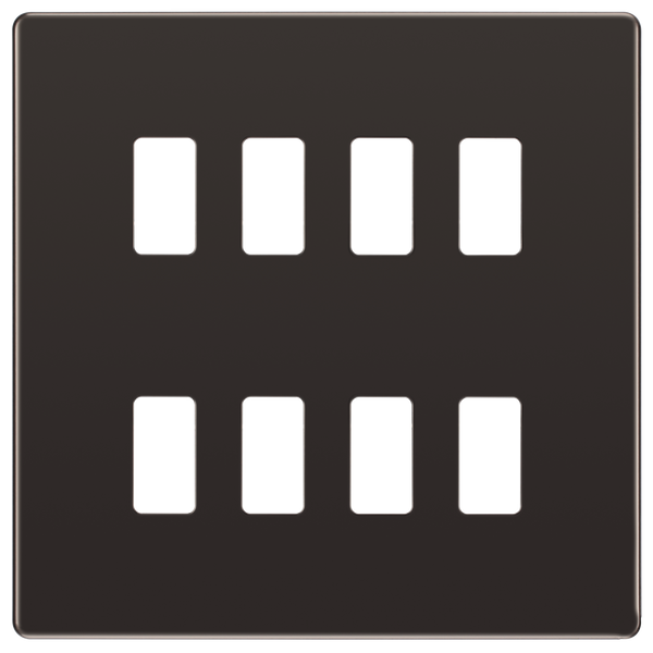 RFBN8 Front - The Grid modular range from British General allows you to build your own module configuration with a variety of combinations and finishes.