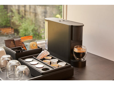 Corby Highland Sachet Holder in Black Leather by Corby of Windsor (Corby-26819)