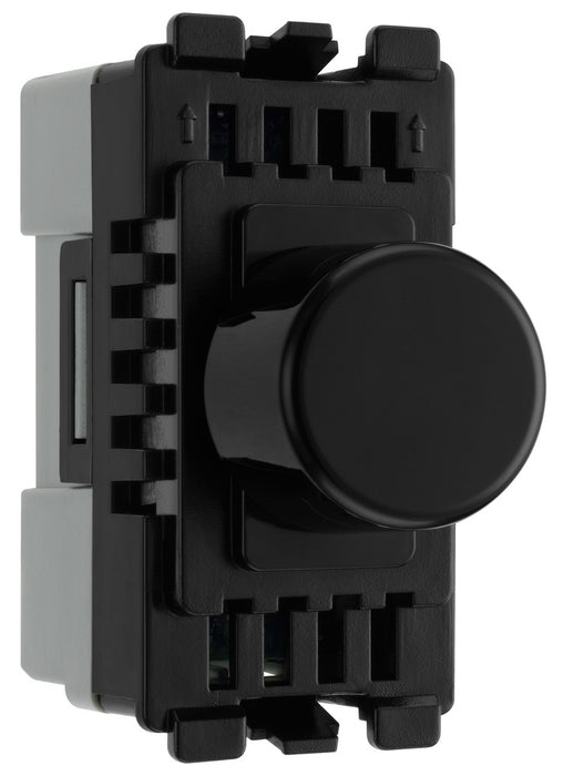 BG RPCDBDLT Evolve Grid Black 150W 2 Way Intelligent Trailing-Edge Dimmer Module