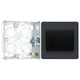 BG Evolve Matt Grey 1 Gang 20A 16AX 2 Way Wide Rocker Light Switch PCDMG12WB with 25mm Steel Back Box