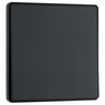 BG Evolve Matt Grey 1 Gang 2-Way 20A Edge to Edge Rocker Light Switch | PCDMG12EB by British General (BG-PCDMG12EB)