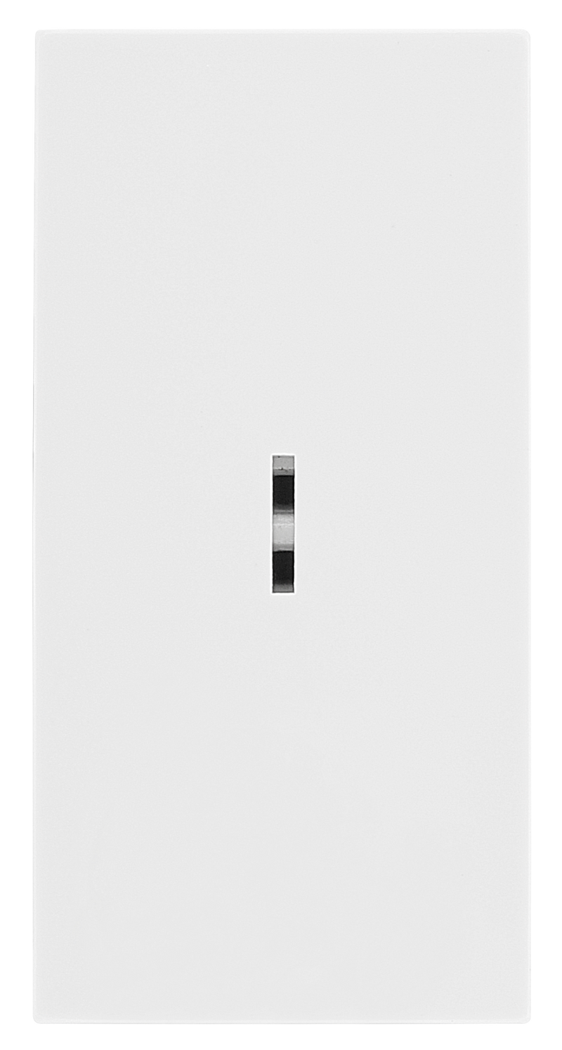 BG EMSW30KYW Euro Module 20A DP Key Switch - White