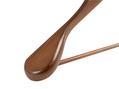 Corby Clifford Hooked Suit Hanger in Dark Wood by Corby of Windsor (Corby-27059)