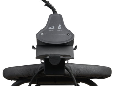 1600W Steam Iron (Y-879) in Black - UK Plug