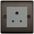 BG Nexus Metal Black Nickel 5A Unswitched Socket NBN29G