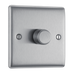 NBS81 Front - This trailing edge single dimmer switch from British General allows you to control your light levels and set the mood.