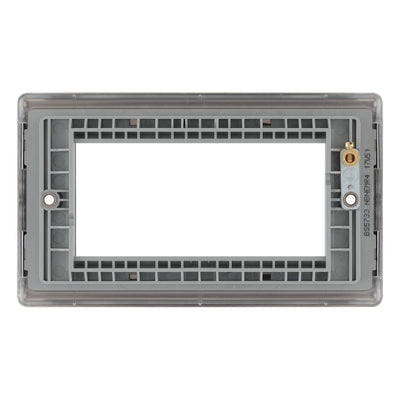 BG Black Nickel 4G Faceplate with 45W USB A+C Charger Modules – Black Insert
