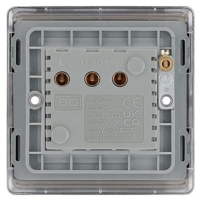 BG Nexus Metal Black Nickel Key Card Switch NBNKYCSB