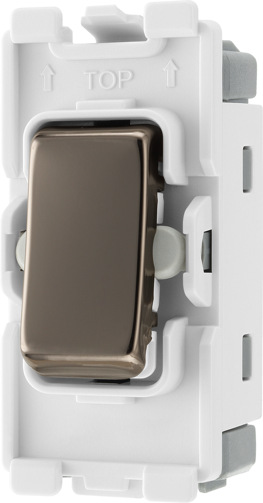 RBN12C Front - The Grid modular range from British General allows you to build your own module configuration with a variety of combinations and finishes.