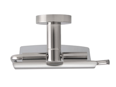 Corby Harrogate Toilet Roll Holder with Cover in Polished Steel