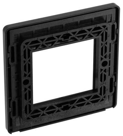 PCDCPEMS2B Back - The Euro Module range from British General combines plates and interchangeable modules so you can configure your own bespoke switches and sockets.