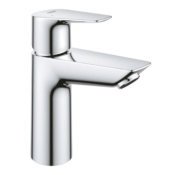 Grohe BauEdge; m-size; smooth body basin tap w/ pop up waste - 23901001