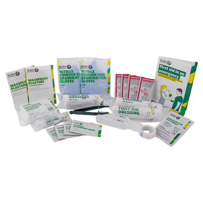 St John Ambulance Universal First Aid Refill Kit by St John Ambulance (Safelincs-STJUKR)