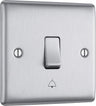 BG NBS14 Nexus Metal Brushed Stainless Steel Bell Push Switch by British General (BG-NBS14-Shopify-SA_1)