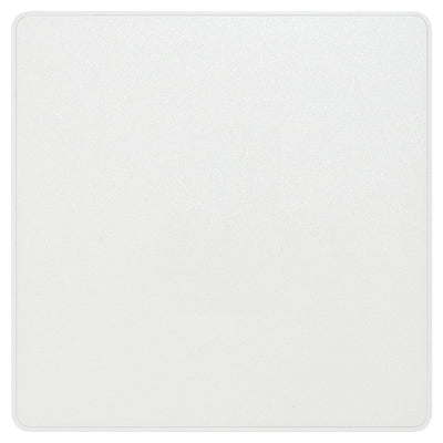 BG Evolve PCDCL94W Single Blank Plate - Pearlescent White (White) by British General (BG-PCDCL94W)