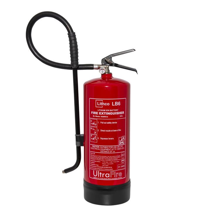 Lithco LB6 Lithium-Ion Battery 6ltr Fire Extinguisher