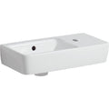 Geberit Selnova Compact RH Countertop Basin 500mm - 1 Tap Hole - 501.513.00.7