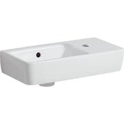 Geberit Selnova Compact RH Countertop Basin 500mm - 1 Tap Hole - 501.513.00.7 by Geberit (Geberit-501.513.00.7)