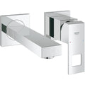 Grohe EUROCUBE 2 Tap Hole; Basin Mixer Tap; S-Size; Wall Mounted; Trim Set Only; Chrome - 19895000