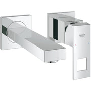 Grohe EUROCUBE 2 Tap Hole; Basin Mixer Tap; S-Size; Wall Mounted; Trim Set Only; Chrome - 19895000 by Grohe (Grohe-19895000)