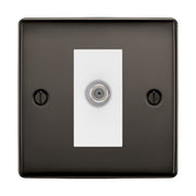 BG Nexus Metal Black Nickel Satellite Socket NBN64W by British General (BG-NBN64W)