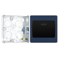 BG Evolve Matt Blue 16A Key Card Switch PCDDBKYCSB with 25mm Steel Back Box