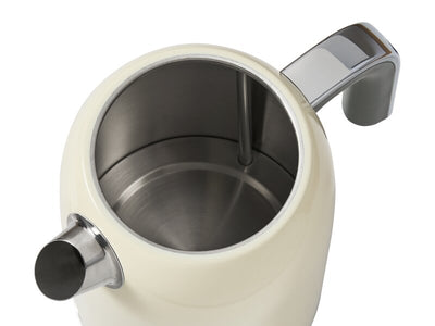 1.8L Kettle (Hertford / SD-259B) in Cream & Chrome - UK Plug
