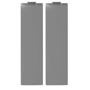 BG EMBLKG Euro Module Blank Plate (2pcs) - Grey by British General (BG-EMBLKG)