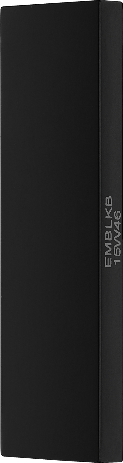 BG EMBLKB 2 Pack Black Half-Module Euro Module Blanks (2 Pack, £0.53 each)