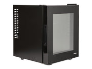 Corby Eton 20L Glass Minibar in Black with Black interior - UK Plug by Corby of Windsor