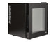 Corby Eton 20L Glass Minibar in Black with Black interior - UK Plug