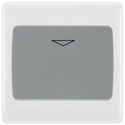 BG Nexus White Moulded Key Card Switch NWMKYCSG by British General (BG-NWMKYCSG)