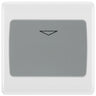 BG Nexus White Moulded Key Card Switch NWMKYCSG by British General (BG-NWMKYCSG)