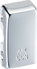 BG RRACPC Nexus Grid Rocker Embossed (AIR CON) - Polished Chrome