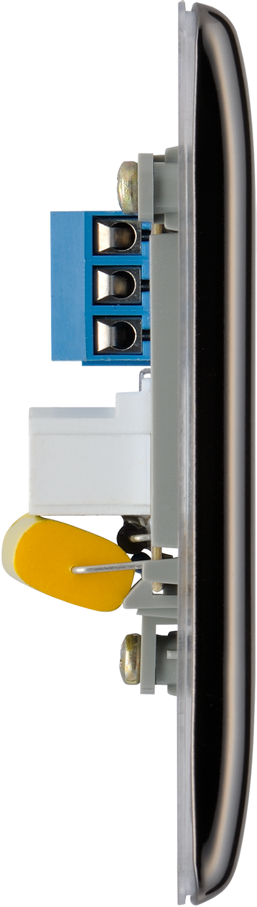 NBNBTM1 Side - This maste r telephone socket from British General uses a screw terminal connection and should be used where your telephone line enters your property.