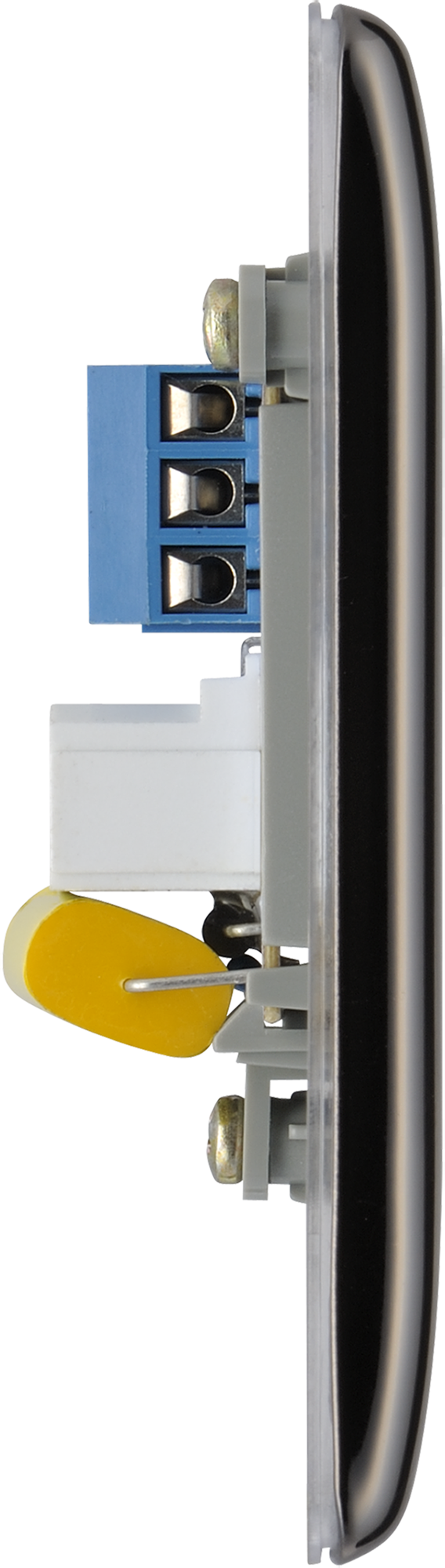 NBNBTM1 Side - This maste r telephone socket from British General uses a screw terminal connection and should be used where your telephone line enters your property.