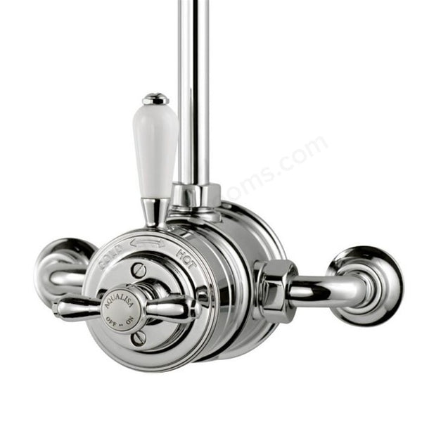 Aqualisa Aquatique Thermo exposed mixer shower - Chrome - 500.10.01