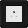 BG Nexus Metal Matt Black 5A Unswitched Socket NFB29MW by British General (BG-NFB29MW)