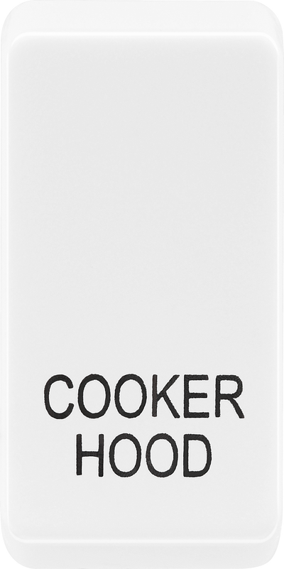 BG RRCHPCDW Evolve Grid White 'COOKER HOOD' Rocker by British General (BG-RRCHPCDW)