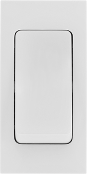 BG EMSW12W Euro Module 20AX 2-Way Switch - White by British General (BG-EMSW12W)