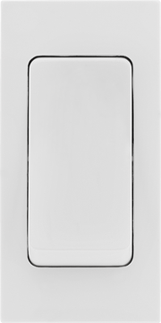BG EMSW30W Euro Module 20A DP Switch - White by British General (BG-EMSW30W)