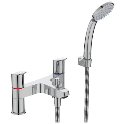 Ideal Standard Ceraflex Two Tap Hole Bath Shower Mixer Tap - B1823AA
