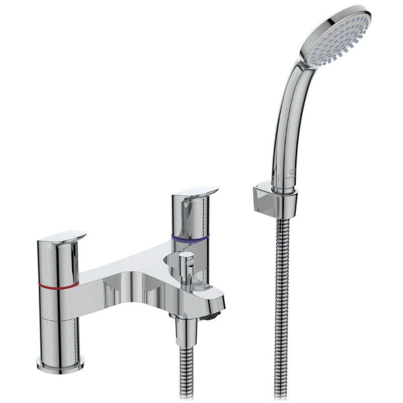 Ideal Standard Ceraflex Two Tap Hole Bath Shower Mixer Tap - B1823AA