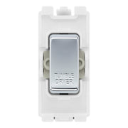 BG RRTDPC Polished Chrome 20 Amp DP Appliance Grid Switch Labelled Tumble Dryer by British General (BG-RRTDPC+RPC30)