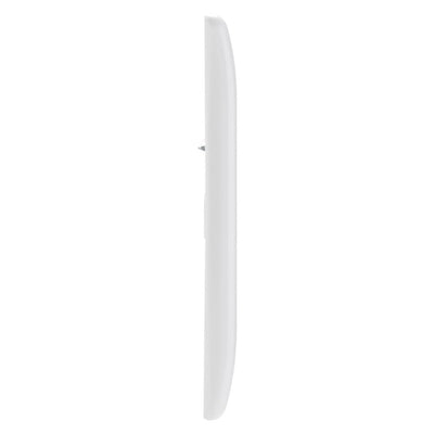 BG 894 Moulded Round Edge | White | 1 Gang Blank Plate