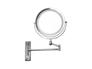Corby Winchester Illuminated Wall Mounted Mirror in Chrome by Corby of Windsor (Corby-15644)